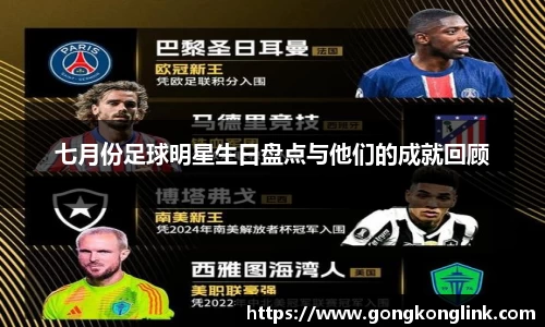 七月份足球明星生日盘点与他们的成就回顾